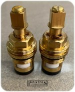 Ceramic Disc Tap Cartridge Valves with 9mm Square Top / Spline - SHORT Version - Image 2