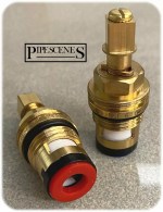 Ceramic Disc Tap Cartridge Valves with 9mm Square Top / Spline - SHORT Version - Image 6