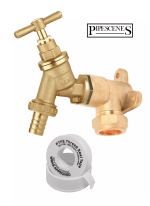 Hose Union DOUBLE CHECK VALVE Bib Tap 1/2" Brass Kit with 22mm Wall Plate Elbow