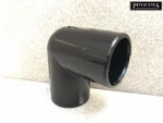 Pack of 5 Overflow Condense Pipe 21.5mm Elbows - Black Boiler Condensate - Image 3