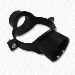 110mm x 50mm 55mm + 50mm 55mm Twin Double Strap on Boss for Soil Pipe