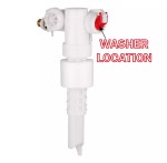 Washer for Grohe DAL Inlet Valve Red Diaphragm Replacement for Fill Valve - Image 3