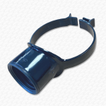 Black Soil Pipe 110mm 55mm Boss Clip Strap Boss 2" Pushfit Adaptor