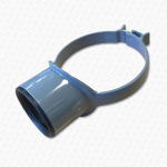 Grey Soil Pipe 110mm 55mm Boss Clip Strap Boss 2" Pushfit Adaptor