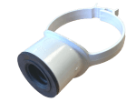 White Soil Pipe 110mm 32mm 36mm Boss Clip Strap Boss 1 1/4" Pushfit Adaptor