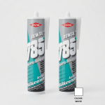 2 x DOW CORNING 785+ Bacteria Resistant Bath & Sanitary Silicone Sealant WHITE