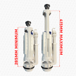 Duravit 272.306.KG.1 Impuls280 Dual Flush Valve REPLACEMENT from Geberit - Image 5