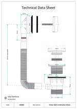 CLICKER CLACK Push Bath Waste and Shallow U Bend Trap Kit for Baths 40mm/1 1/2" - Image 4