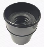 Gutter Down Pipe Rainwater 40mm Adaptor Connector Kit for 68mm Black Drain Pipe - Image 3