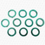 Pack of 10 x 3/4" CNAF High Temperature Fibre Washers 24mm x 16mm - Image 2