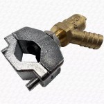 Self Bore Cutting Cut Tap - 22mm Drain Off Cock Valve - for Radiator Systems - Image 8