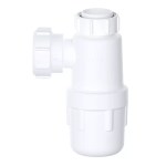 TWIN PACK of VIVA 32mm Washbasin Sink Bottle Traps Waste 75mm Water Seal - Image 2
