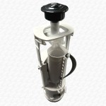Twyford Option Replacement Dual Flush Valve & Black Button Toilet Flush Syphon - Image 12