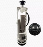 Twyford Option Replacement Dual Flush Valve & Black Button Toilet Flush Syphon - Image 4