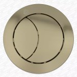 Dual Flush Toilet Syphon Valve Universal & Brushed Brass Gold Push Button - Image 6