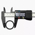 PAIR of Replacement Rubber Washers 32mm x 25mm for 1" Gas Meter Union - Image 3