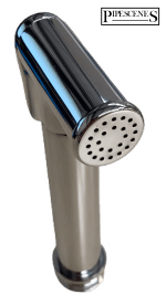 Slimline Deluxe Douche Bidet Trigger Spray Shower Head - Chrome Plated Brass - Image 3