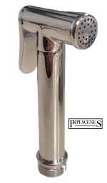 Slimline Deluxe Douche Bidet Trigger Spray Shower Head - Chrome Plated Brass - Image 4