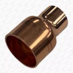 22mm x 15mm Copper End Feed PIPE TO PIPE Reducer Coupling