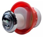 Pneumatic Air Push Toilet Push Button Dual Flush Dudley Tear Drop Type