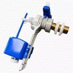 Hydroflo Delay Fill Water Saving Cistern Float Valve Side Entry BRASS THREAD