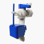 1/2" Hydroflo Delay Fill Water Saving Cistern Float Valve Side Entry Quiet Fill