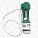TD Green Toilet Flush Valve Pneumatic Air Push Toilet Syphon Single Flush