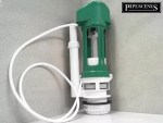 TD Green Toilet Flush Valve Pneumatic Air Push Toilet Syphon Single Flush
