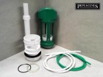 TD Green Toilet Flush Valve Pneumatic Air Push Toilet Syphon Single Flush - Image 5