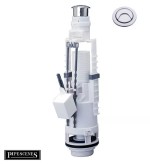 B&Q Rosalind / Rossini Dual Flush Valve, Button & Inlet Toilet Cistern Flush Kit - Image 2