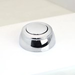 Wickes Bellante Replacement Single Flush Push Button Toilet Cistern Flush - Image 8