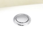Wickes Bellante Replacement Single Flush Push Button Toilet Cistern Flush - Image 2