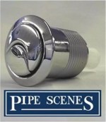 Siamp Skipper 45 Toilet Push Button Dual Flush Water Saving Chrome Effect Wickes - Image 8