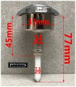 Siamp Monaco Optima S Dual Flush Toilet Syphon Push Button Replaces Optima 49 - Image 4