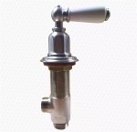 Perrin & Rowe Deck Mounted PEWTER Bath Tap Valves Only Traditional Lever Design - Image 4