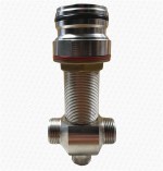 Perrin & Rowe Deck Mounted PEWTER Bath Tap Valves Only Traditional Lever Design - Image 5