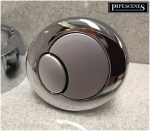 Grohe 42357PI0 Eau2 Old Style Dual Flush Pneumatic Chrome Toilet Push Button Kit - Image 4