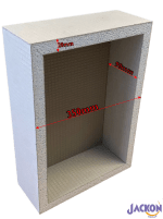 Wet Room Shower Niche - Tileable Wetroom Shelf - Recessed Alcove - 350x250x100mm - Image 4