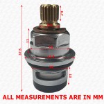 Brita Torlan Front Filter Tap Cartridge Ceramic Disc Valve Replacement BRT1174 - Image 3