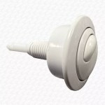 Wickes JAVA Spare Replacement White Dual Flush Toilet Push Button