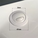 Wickes JAVA Spare Replacement White Dual Flush Toilet Push Button - Image 4