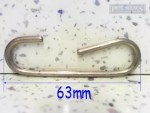 Short Universal Metal C-Link for Toilet Cistern Siphons | Durable Steel Hook for Flush Units - Image 3