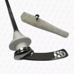 6" Extended Side Chrome Cistern Toilet Lever Handle - 150mm Shaft Long Spindle - Image 4