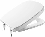 ROCA Debba Soft Close Square Toilet Seat & Fittings 8019B200U - White