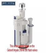 Washer for Geberit Impuls 260 Impuls 280 Sealing Diaphragm Rubber Washer - Image 3