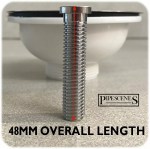 Belfast Sink Strainer Waste for Ceramic Sink with 90mm Hole Sink Plug Drain - Image 3