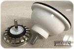 Belfast Sink Strainer Waste for Ceramic Sink with 90mm Hole Sink Plug Drain - Image 5