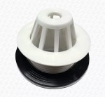 1.5" Domed Urinal Waste Urinal Bowl Drain Plastic 1 1/2" 48mm Thread - Image 2