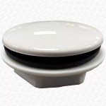 Wirquin White Tap Hole Stopper Plug Blanking Sink Bath Plumbing Fitting 40mm