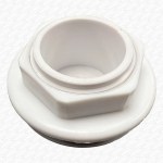 Wirquin White Tap Hole Stopper Plug Blanking Sink Bath Plumbing Fitting 40mm - Image 3
